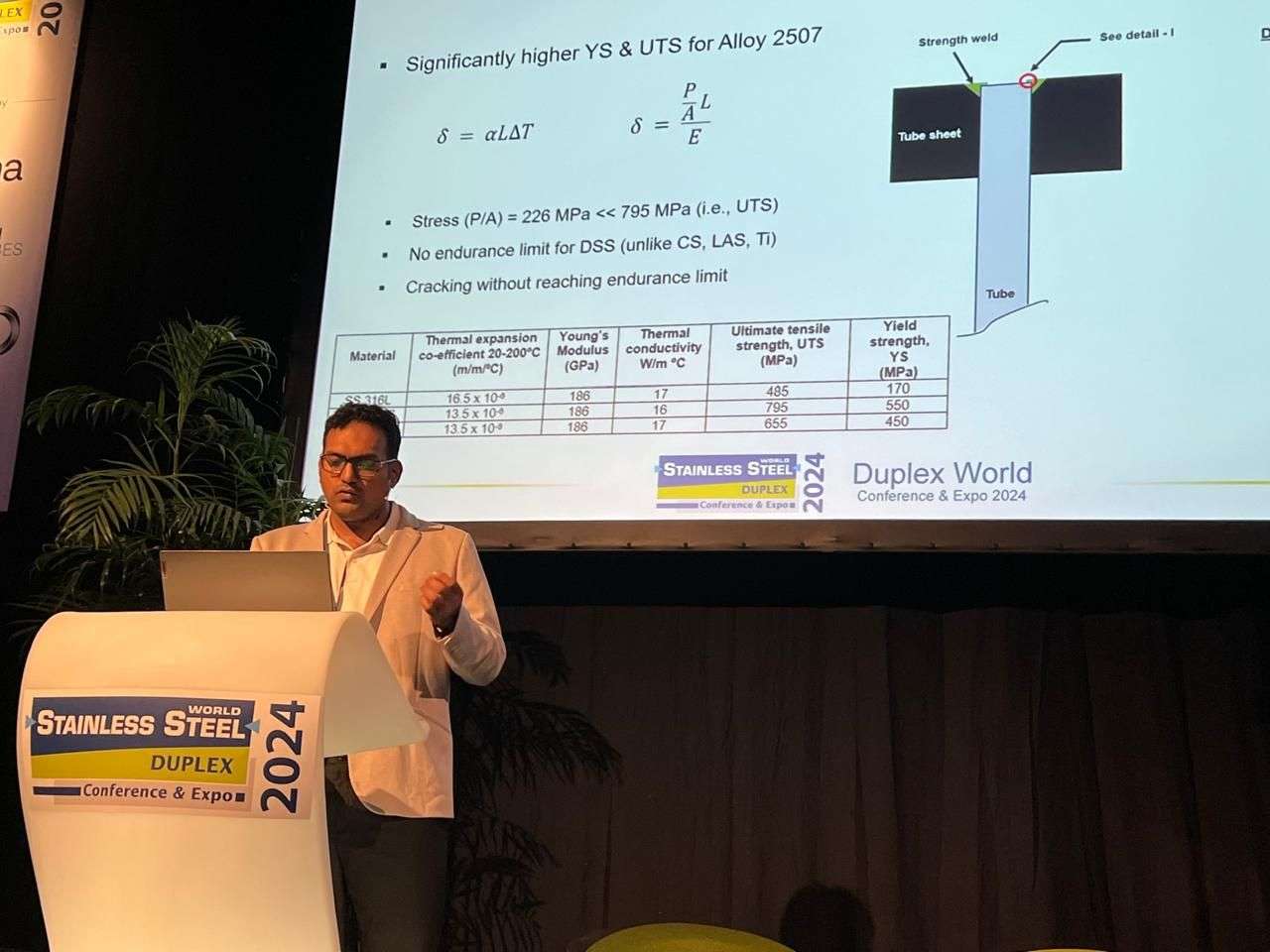 Olayan Descon Showcases Expertise at Duplex Stainless Steel World Conference 2024 in Rotterdam